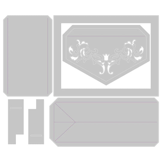 Celebration Gift Box Thinlits by Sizzix