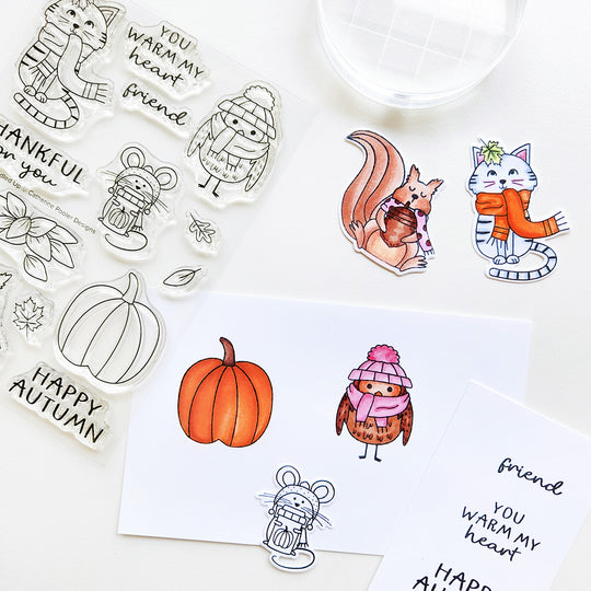 All Bundled Up Stamp Set