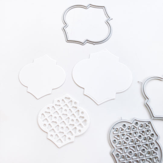 Arabesque Pieces Stamp Set