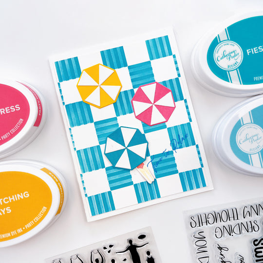 Synchronized Swimmers Stamp Set