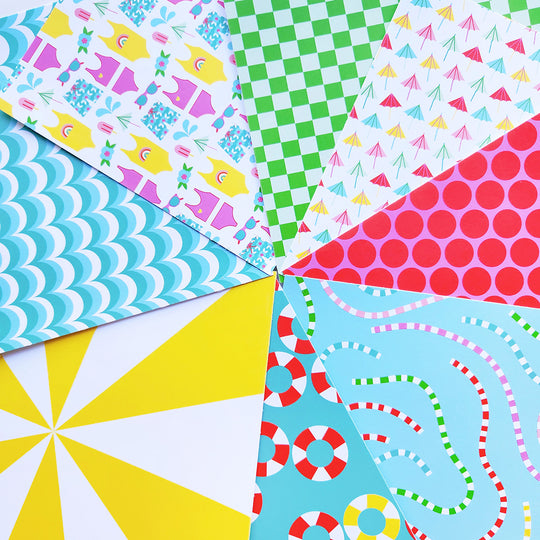 Big Splash Patterned Paper