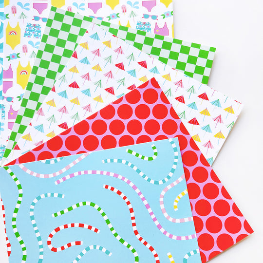 Big Splash Patterned Paper