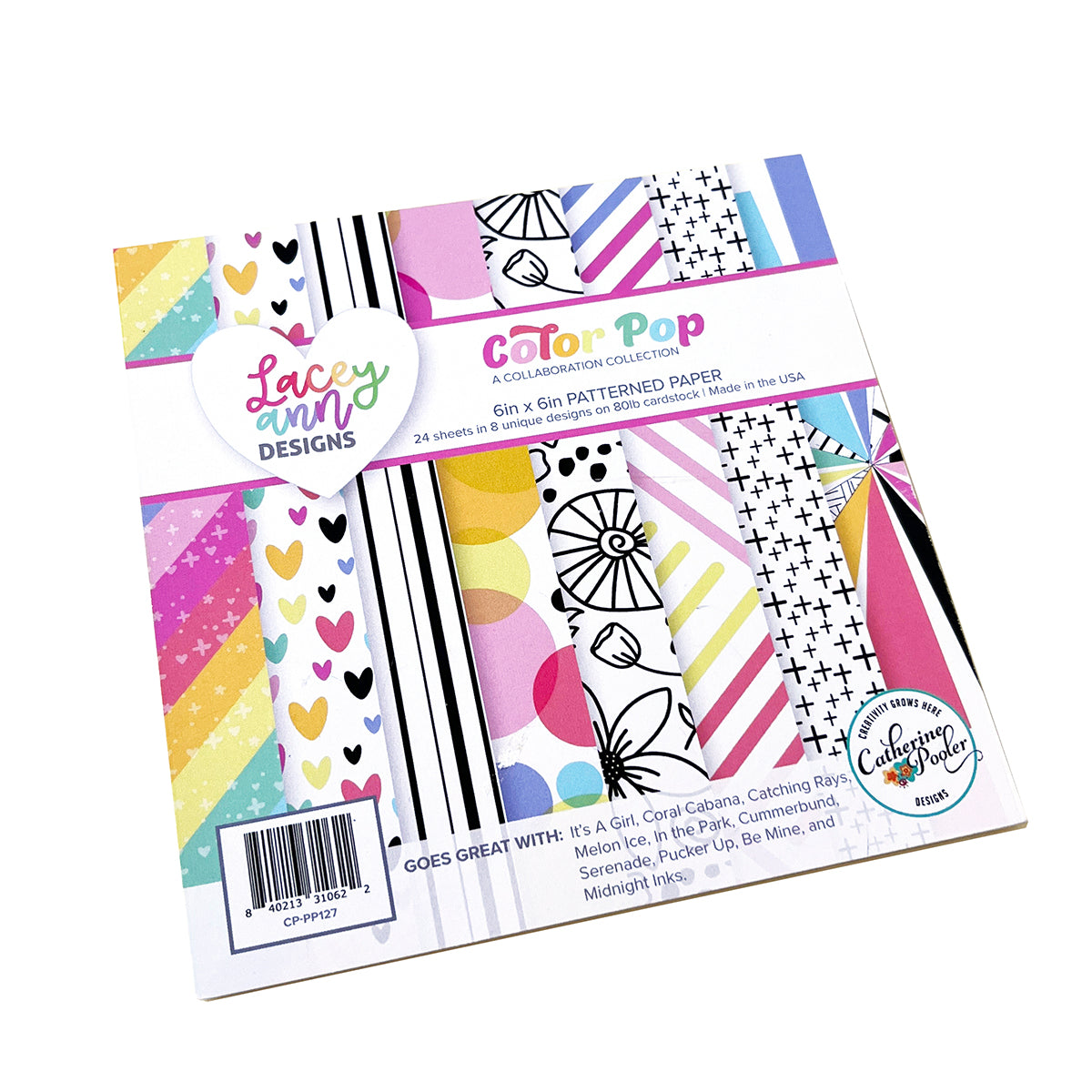 Color Pop 6x6 patterned paper