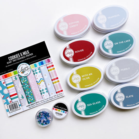 Cookies & Milk Patterned Paper