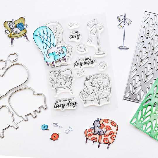 Cozy Pets Stamp & Die Bundle