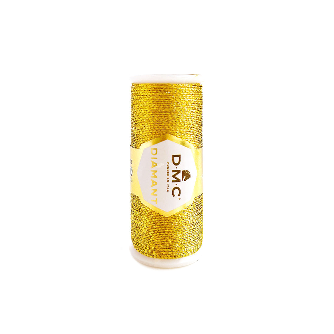 Dark Gold Diamant Metallic Thread by DMC