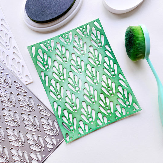 Deco Flourishes Cover Plate Die