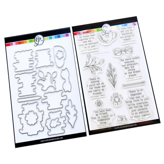 Excerpts Sentiments Stamp & Die Bundle