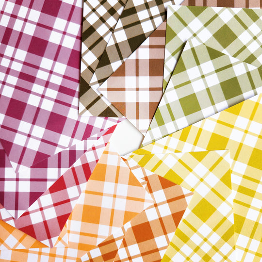 Fall Plaid Patterned Paper