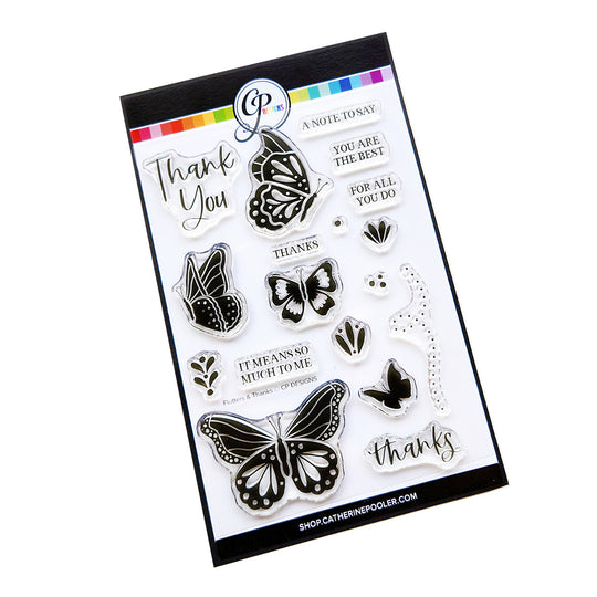 Flutters & Thanks Stamp Set