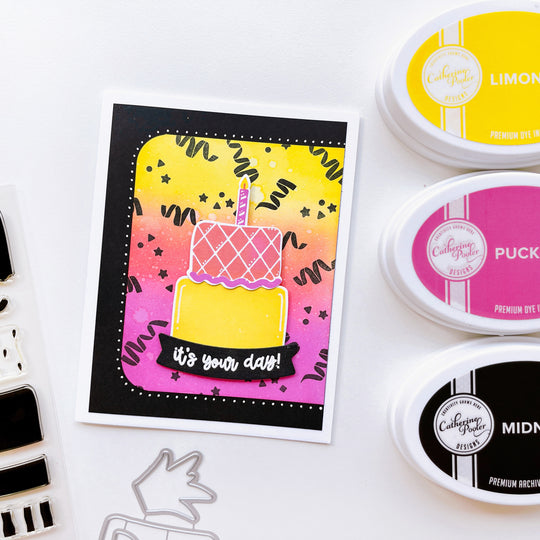 Party Pieces & Sentiments Stamp Set