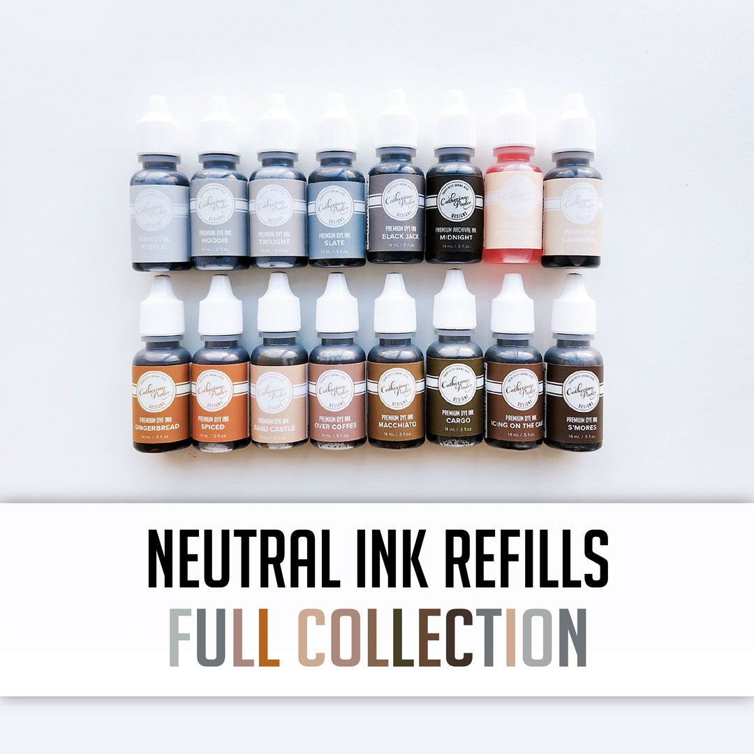 Neutrals Ink Collection: Refill Bundle 16 colors