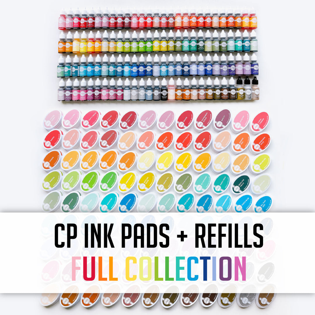 Full Ink Collection: Ink Pads & Refills Bundle 124 Colors