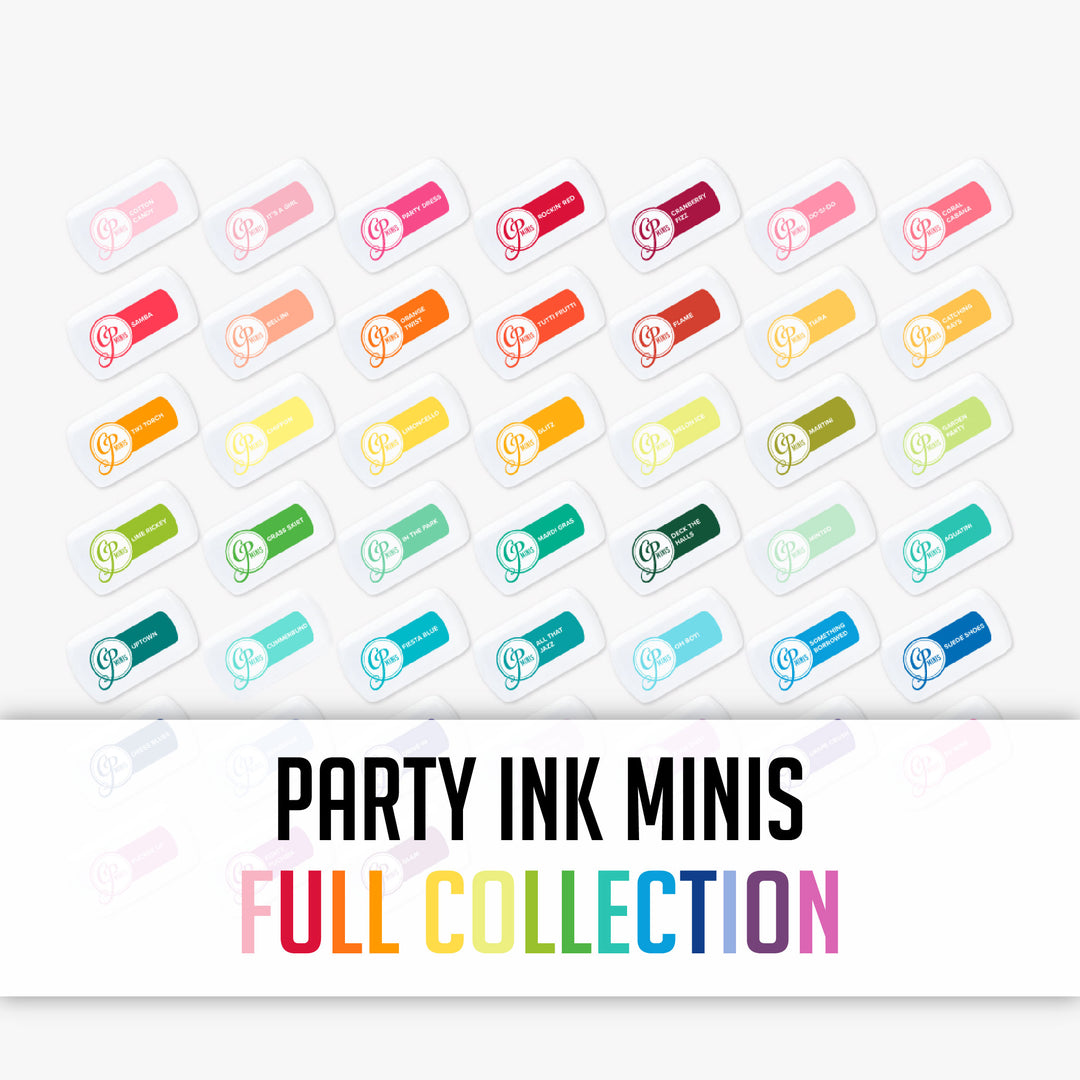 Party Collection: Mini Ink Pad Bundle 52 Colors