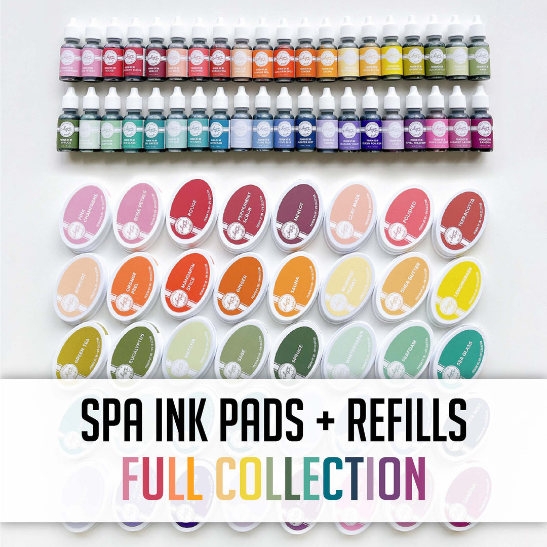 Spa Collection: Ink Pads & Refills Bundle 49 Colors