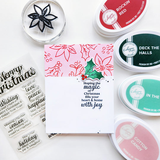 Inside Out Christmas Sentiments Stamp Set