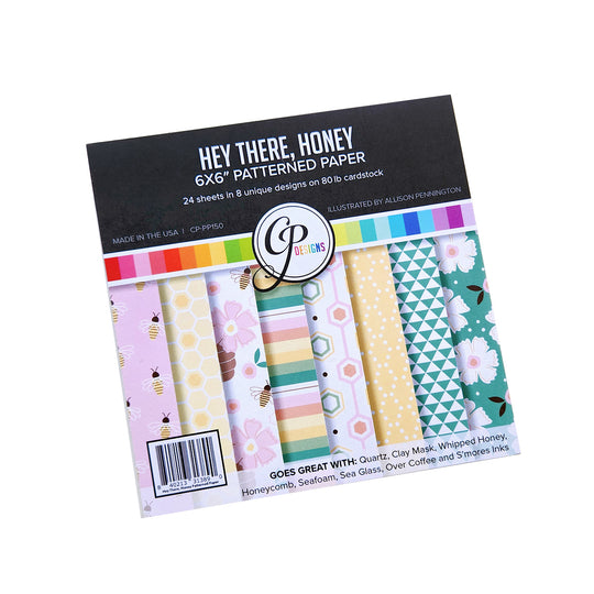 Hey There Honey Patterned Paper