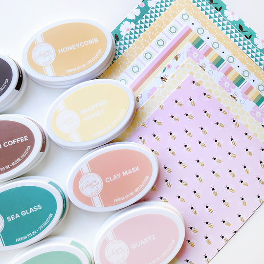 Hey There Honey Patterned Paper