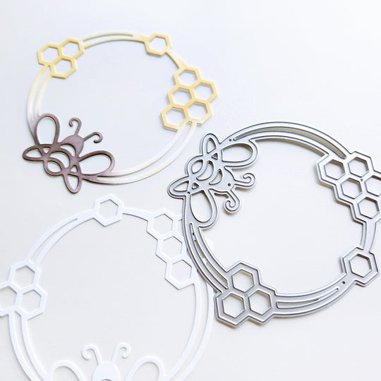 Honeybee Circle Die