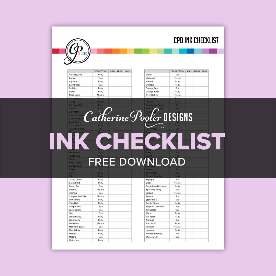 Ink Checklist Download