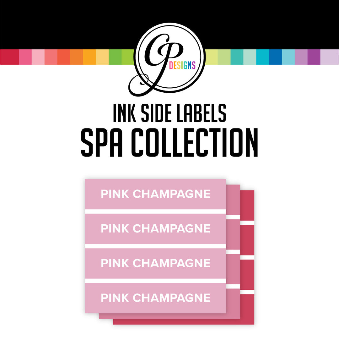 Spa Collection Ink Pad Side Labels 49 Colors