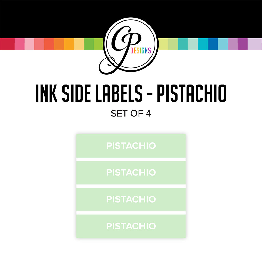 Pistachio Ink Pad Side Labels