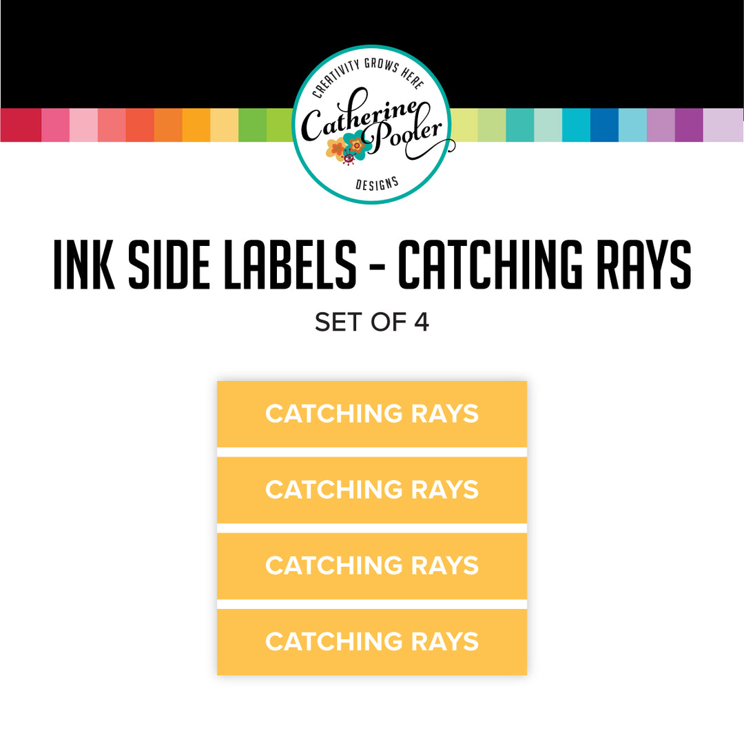 Catching Rays Ink Pad Side Labels