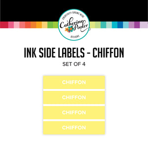 Chiffon Ink Pad Side Labels