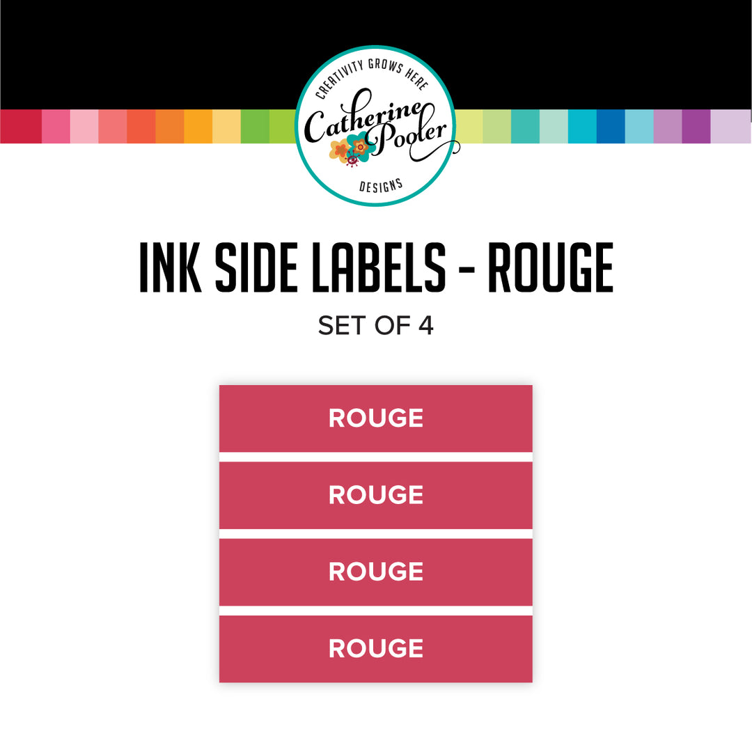 Rouge Ink Pad Side Labels