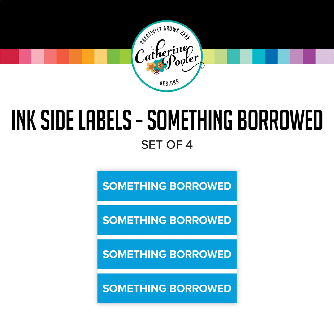 Something Borrowed Ink Pad Side Labels