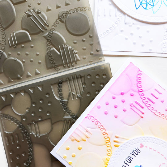 On the Spot 3-D Textured Impressions Embossing Folder