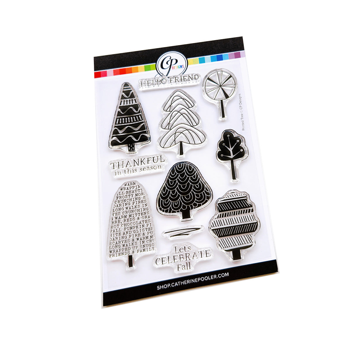 Printed Trees Stamp Set Catherine Pooler Designs