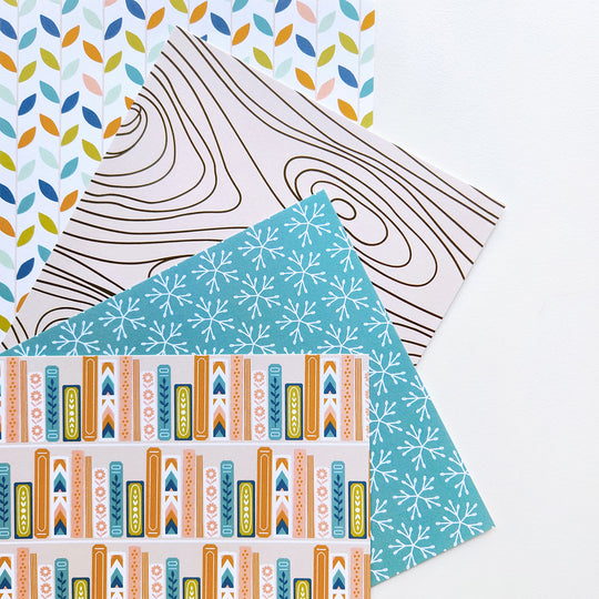 Right at Home Patterned Paper