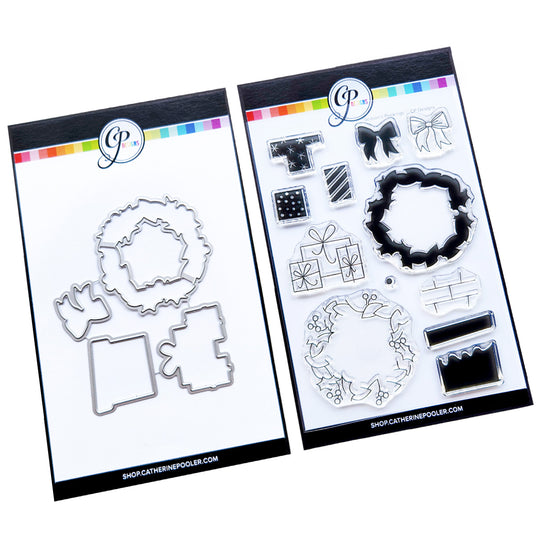 Season's Peekings Stamp & Die Bundle