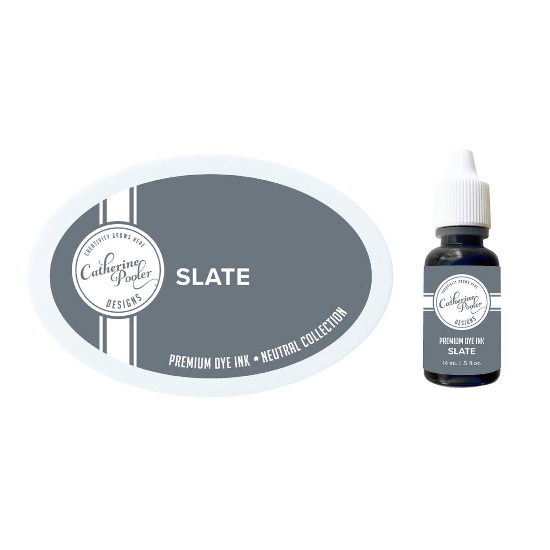 Slate Ink Pad & Refill