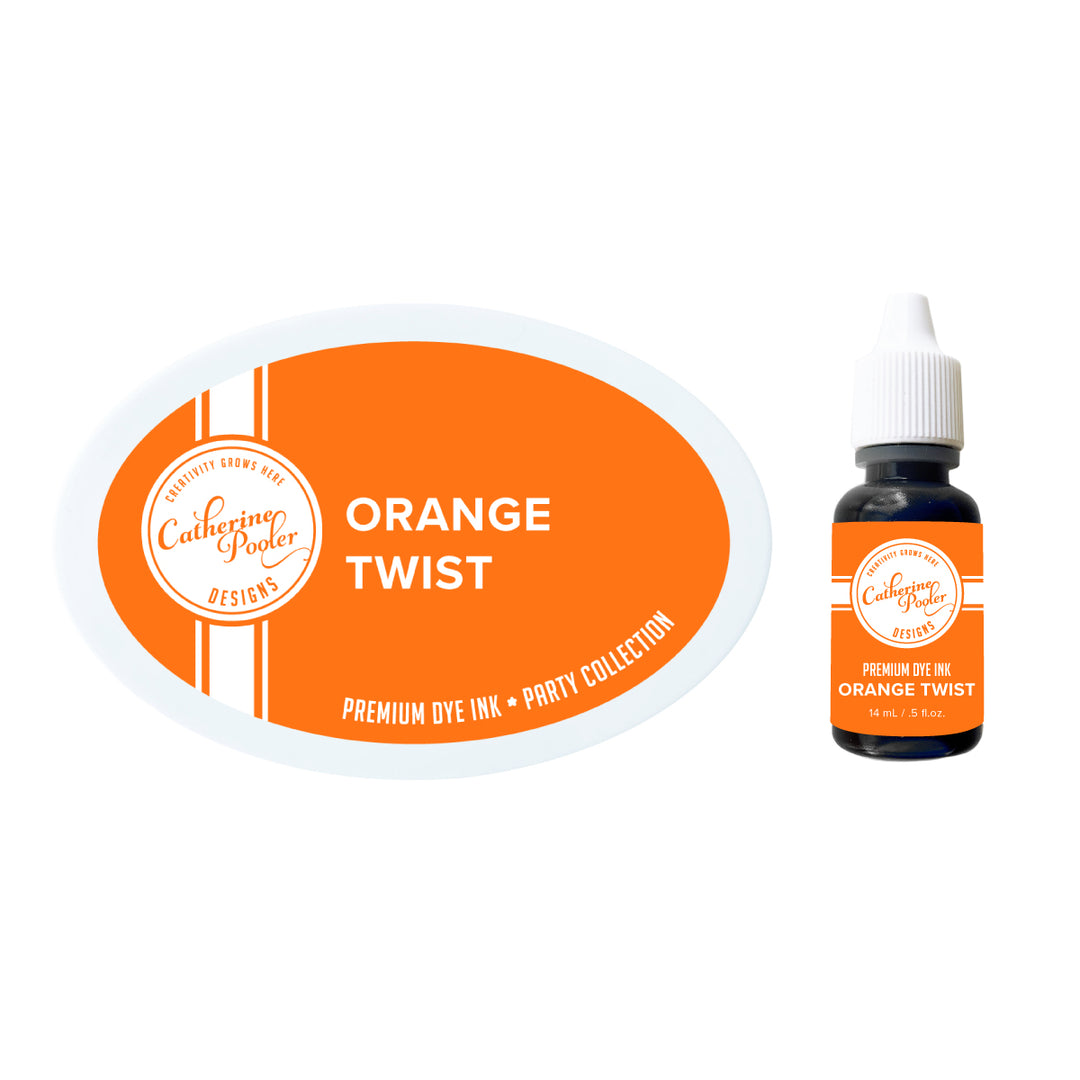 Orange Twist Ink Pad & Refill