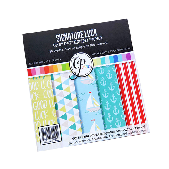 Signature Luck Patterned Paper