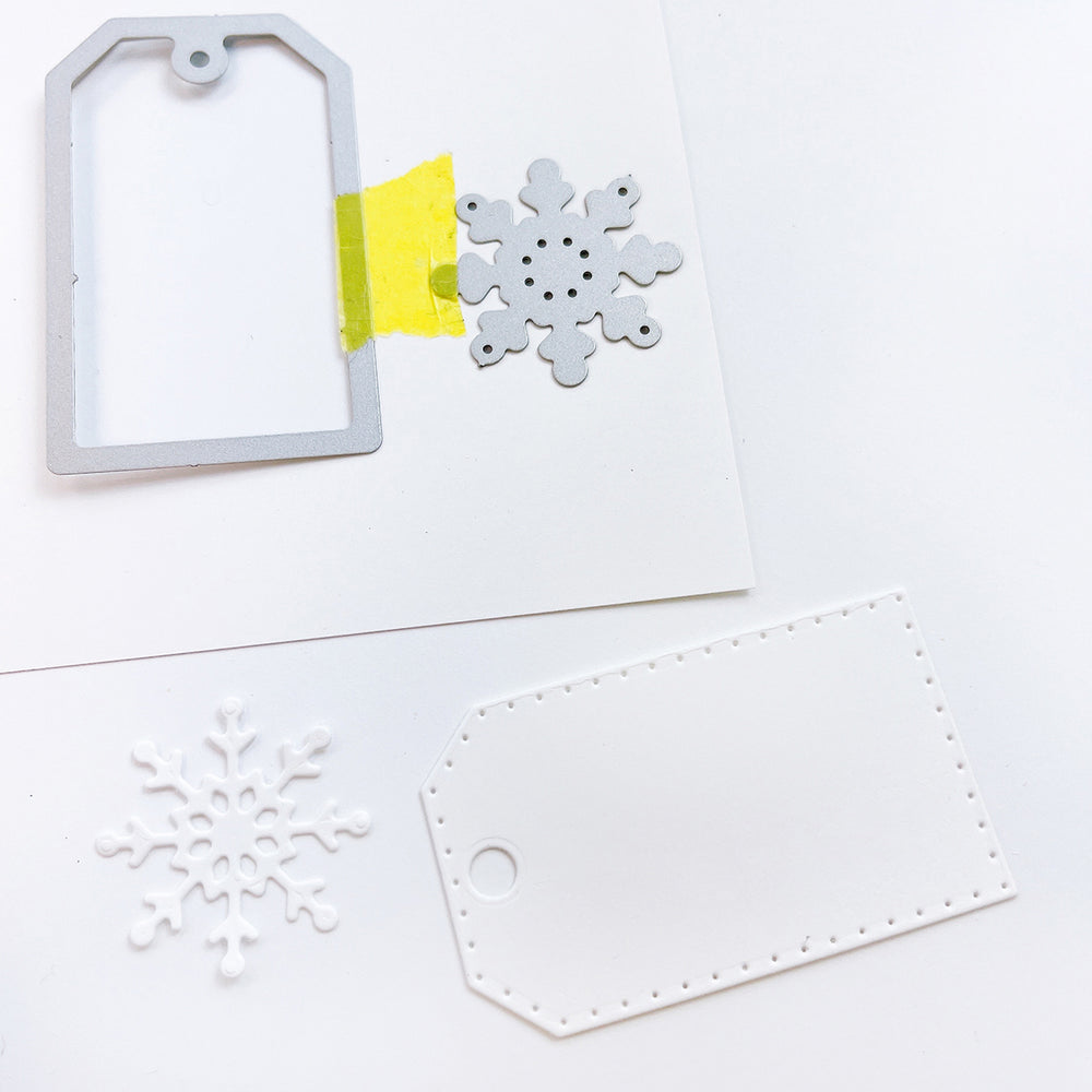 Snowflake Tag Die