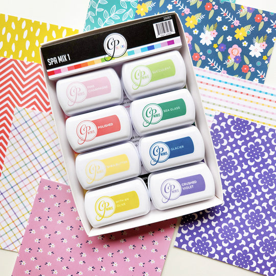 Spa Mix 1 Patterned Paper