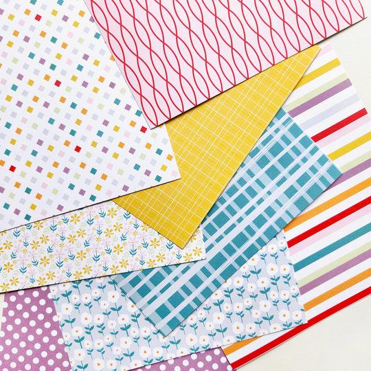 Spa Mix 2 Patterned Paper