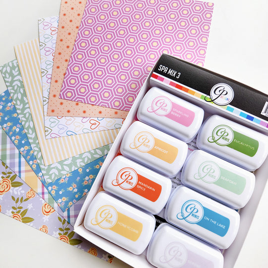 Spa Mix 3 Patterned Paper