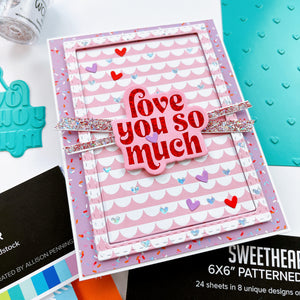 Sweethearts Patterned Paper