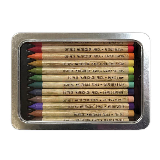 Distress Watercolor Pencils Set 4 by Tim Holtz