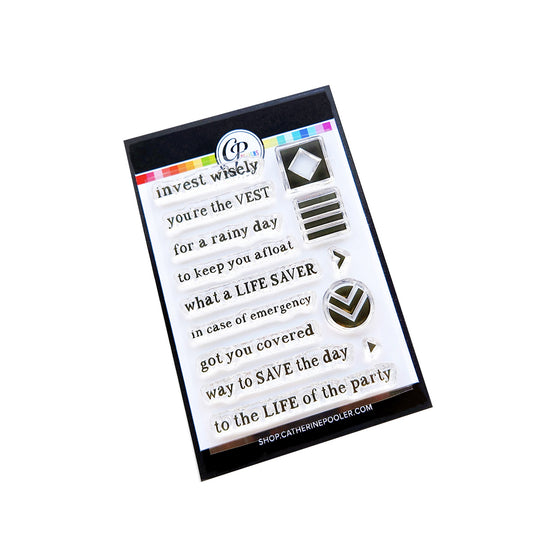Vest Gift Sentiments Stamp Set