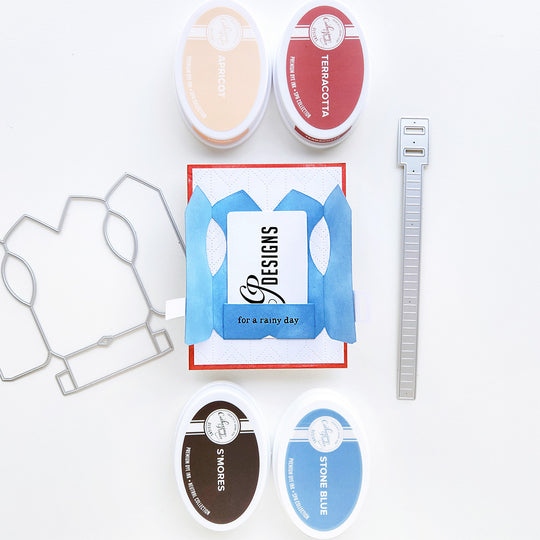 Gift card holder featuring a life vest and the sentiment “For a rainy day,” perfect for the outdoor enthusiast.