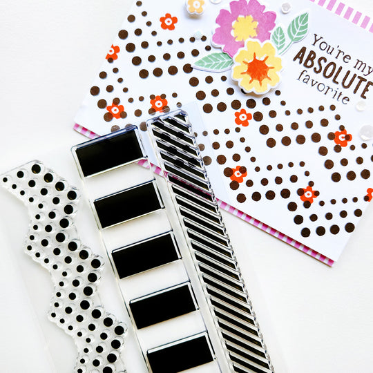 Yay Stripes Stamp Set