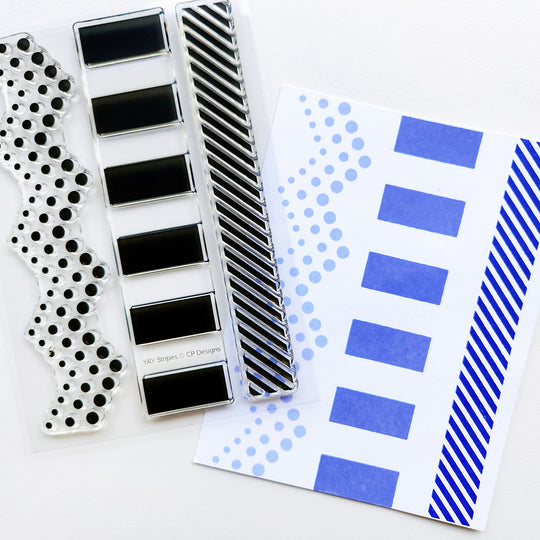 Yay Stripes Stamp Set