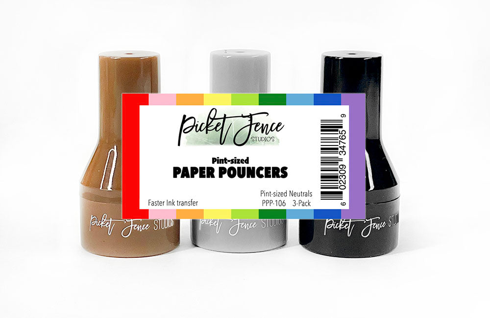 Pint-size Paper Pouncer Neutrals by Picket Fence Studios