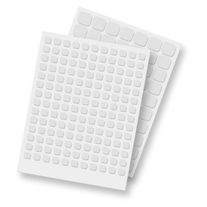 White Foam Squares- 2 sizes
