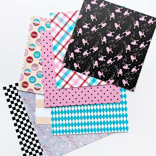 Arnold's Drive-In Patterned Paper